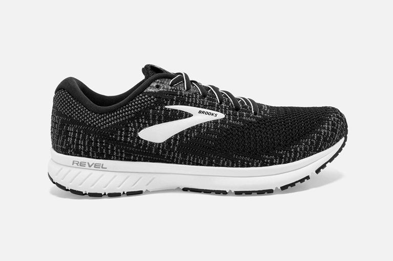 Brooks Revel 3 Men's Road Running Shoes - Grey (60345-WMRQ)